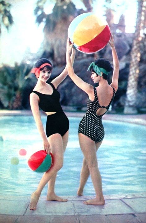 60s pool party.