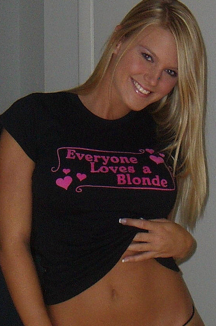 Porn photo Selfie.  Does everyone love a blonde?