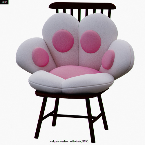 (TS4) bknysimz cat paw cushion with chairmultiple swatches100% meshed by mefound in comforti suggest