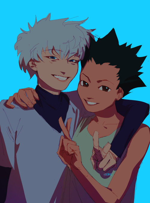 I wanted to remake this old fanart bc honestly hxh is the only thing keeping me sane for the past 5 