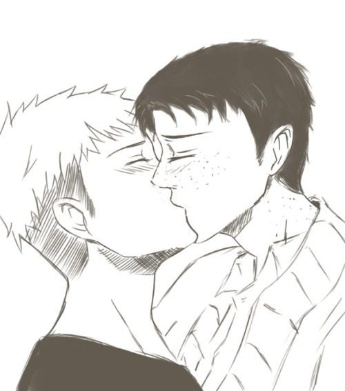 eibbieembarrassed:  Jean and Marco are so cute together. If only I could draw them cute.  