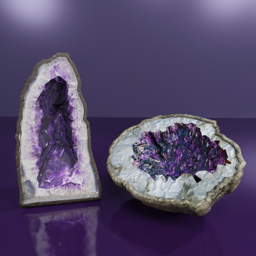 Deco Amethyst Geode Crystals DOWNLOADPatreon early access - Public 29th December. DO NOT - Reupload,