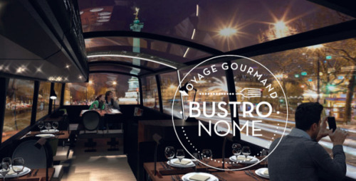 Bus + Gastronomy = Bustronome, Voyage Gourmand