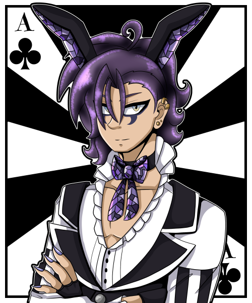 Bunny Event Israfil as the Ace of Clubs :3|| ✨ Reblog &gt; Likes ✨ || ✨ PLEASE DON’T USE OR REPOST! 
