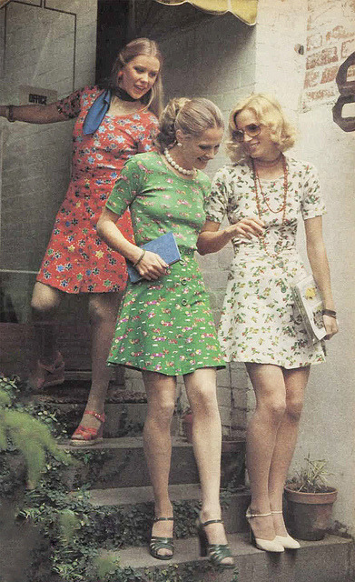 Year: 1974Model(s): *, *, *. Photographer: * (The Australian Women’s Weekly)Designer(s): * ___