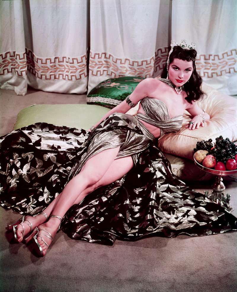 got50s:  Debra Paget (née Debralee Griffin) in The Princess of the Nile, 1954 