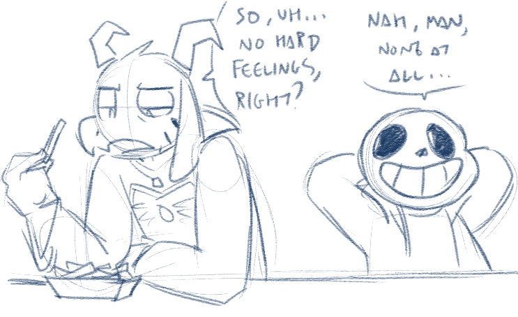 potoobrigham: Undertale AU where Asriel inexplicably is restored, but time’s caught