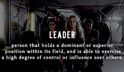 ckrd7:Clarke Griffin Apreciation Week. Day 4: Personality Traits