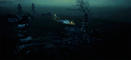 buttcanine:Bloodborne Scenery: The Fishing Hamlet