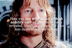 fyeahtheraceofmen:He is not as other men of this time and whatever be his descent from father to son