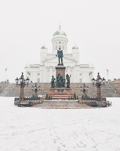 Possibly the most famous structure in Finland&hellip; Helsinki Cathedral by Carl Ludvi