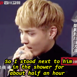 lolololol123-deactivated2020061:  Zitao’s shower experience 