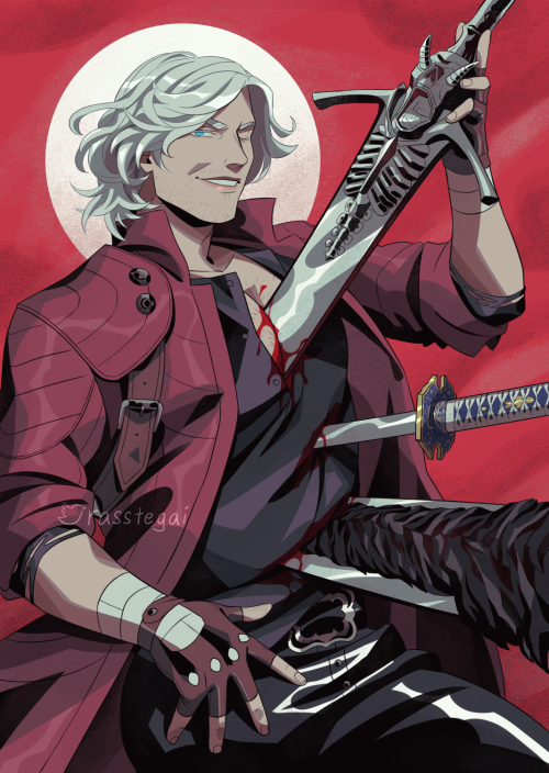 dante devil may cry i have feelings for you (art from 2019)