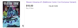 Steven Universe is Star Trek now apparently.