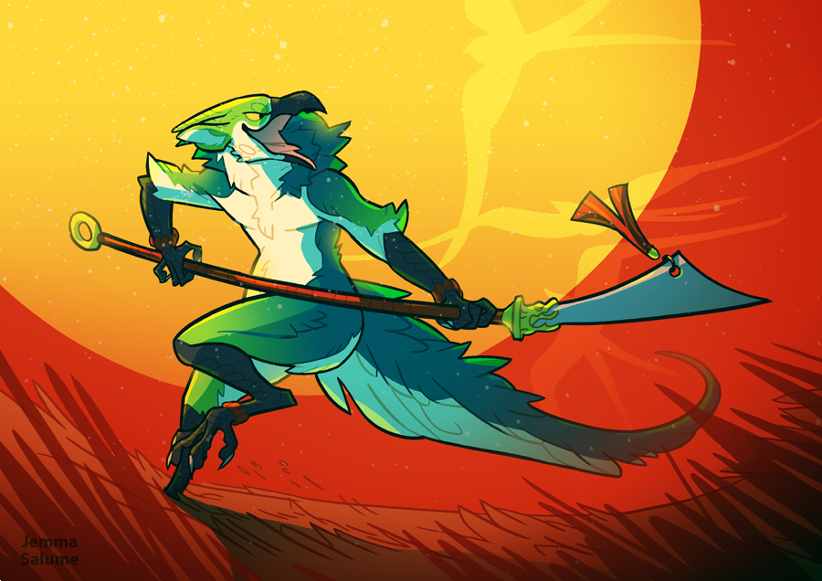 oxboxer: Kagunda. Commission!  Want me to draw you a commission too? Info here! 