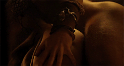 Laurenkmyers:  Nagron   Hands On Thighs.  Bonus: (Agron With His Soft Caresses