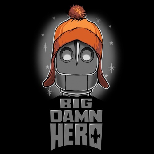 tshirtroundup:  ShirtPunchTV:A BIG DAMN HERO - by 6AMCRISISOn sale for 24 hours only for บ from ShirtPunch .Also available on T-shirts, Hoodies, Posters, Buttons, Phone and Ipad Cases, Gaming Console Covers, Laptop Decals and more. .