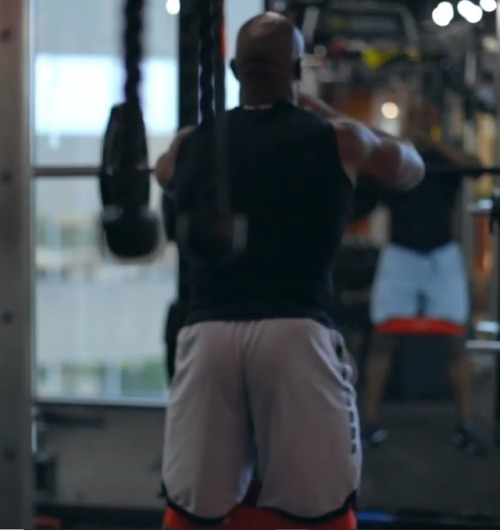 lamarworld1: Terry Crews booty &amp; bulge