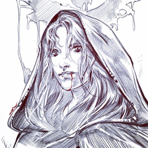 Morning sketch to get the juices flowing“Essessa”- Sketchbook Pro -@strangercomics @sebastian.