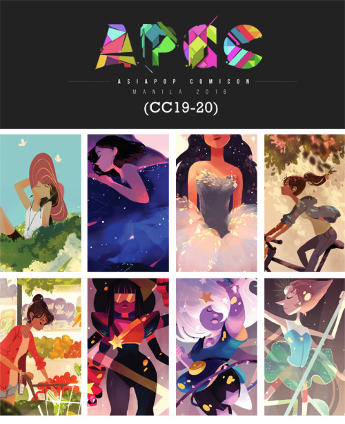 hey guys! it’s a little late but I’m selling 5x7 postcards at AsiaPOP COMICON at SMX (Philippines) t