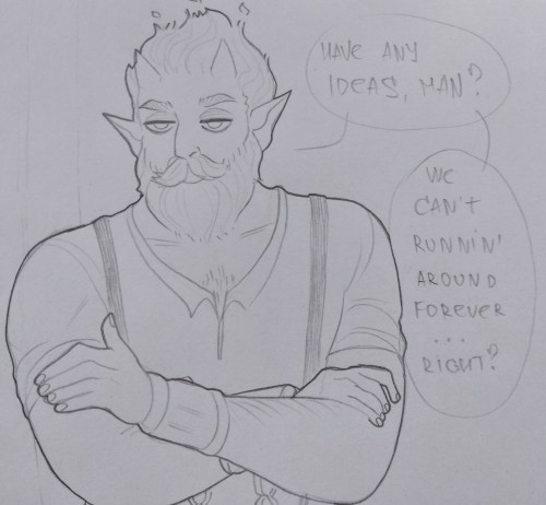 I Had An Idea Of Them Having This Conversation For A Long Time And I Decided To Draw It Finally