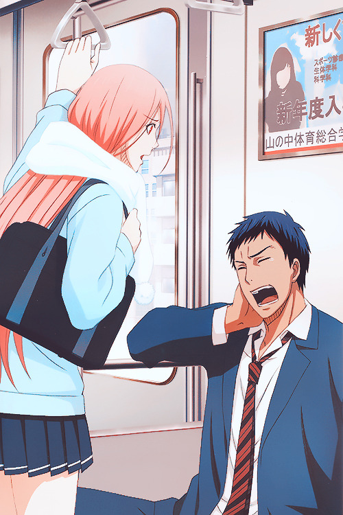 tououacademy:  &ldquo;Wake up, Dai-chan! We have to get off soon!&rdquo;