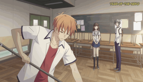 TFW Kyo looked like he was winning but he ends up losing and doing all the cleaning