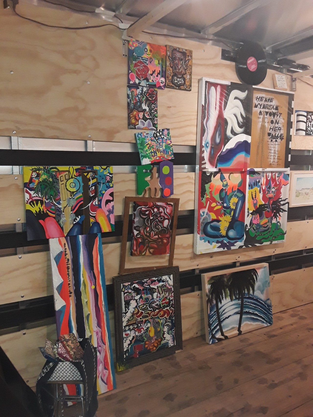 Bushwick Open Studio 2018 The truck gallery group... - SHIhO