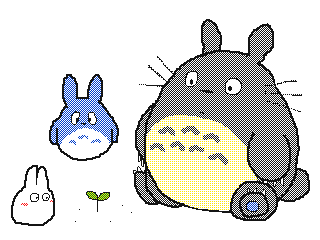 k-eke:  Our big friend Totoro !