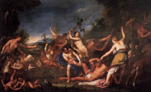 hildegardavon:Attr. Gregorio Lazzarini, 1655-1730Orfeo massacrato dalle Baccanti / Orpheus and the B