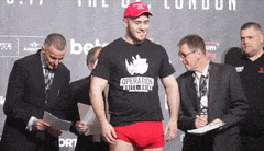 davidmuhn:  Boxer David Allen has enlarged himself over the last few years, I think