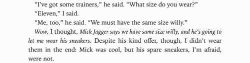 oldschoolimagineblog:  😂😂 I still can’t get over the fact that Mick Jagger actually said this to Duff
