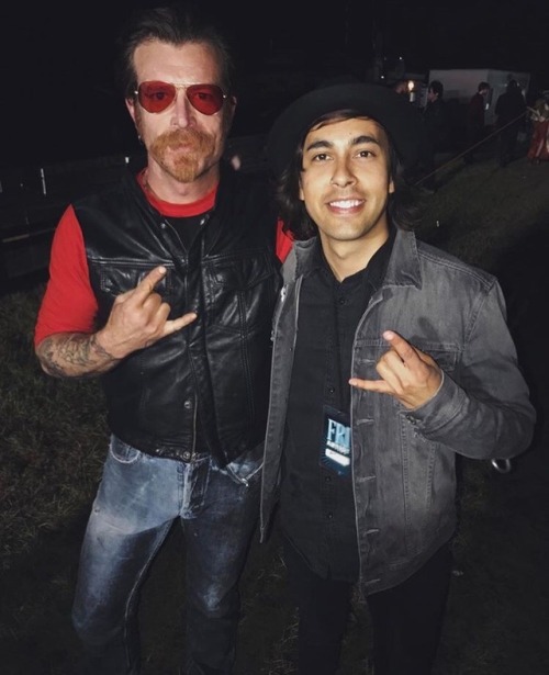 Vic Fuentes and Jesse Hughes