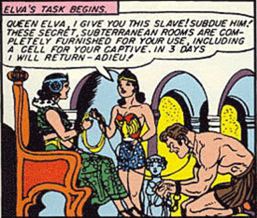 Why see 50 Shades of Grey when you can read Golden Age Wonder Woman?