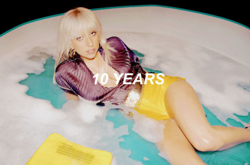 XXX sophia-lorens:  HAPPY 10 YEARS OF GAGA! Today photo