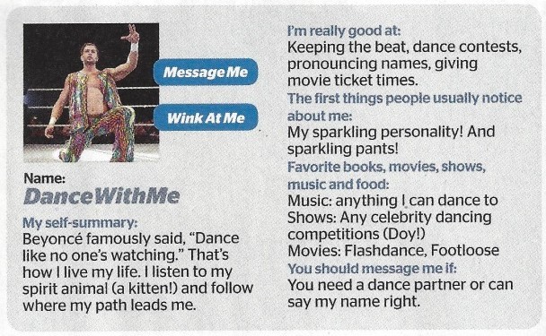 i-like-butt:  also i saw THESE AND GEEEEEZ OH MAN   I like Cesaro&rsquo;s profile!
