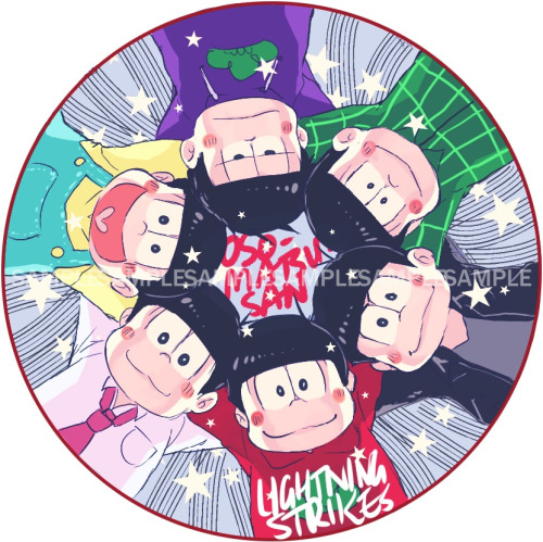 Matsubro pin for upcoming cons! ✨ Oh man I need to start making new stuff. Con season is just around
