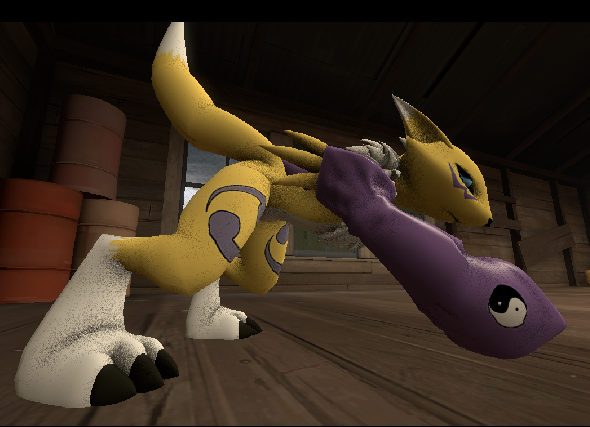 Learning to export stuff from GMod and do my own rigs. Skill level up from 0 to 0.1,