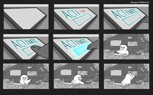 Boards I created for an Adult Swim On-Air ID!