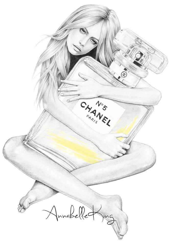 Chanel No 5 Drawing Fashion illustration queen cosmetics fashion chanel  png  PNGWing