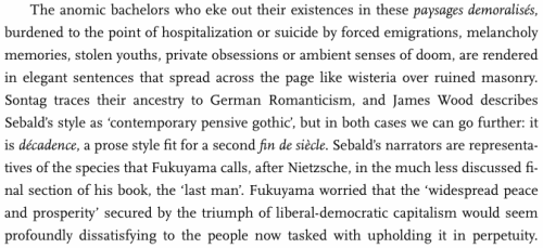 —Ryan Ruby, “Privatized Grand Narratives”This is an eloquent, acute, and some