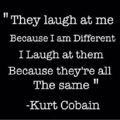 Love this. #KurtCobain #RIP