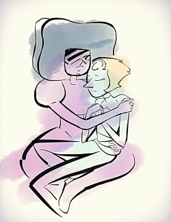 lazulilazy:  Venting with some pearlnet cuddles