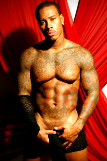 dominicanblackboy:  Rambo is just yummy allova his thick fine ass!😍  He is so sexy brother he can get it