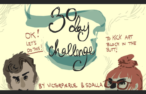 Days 1, 3, 2, 5, 6 and 7 of this Art block butt kick challenge from last year. I&rsquo;m gonna try t