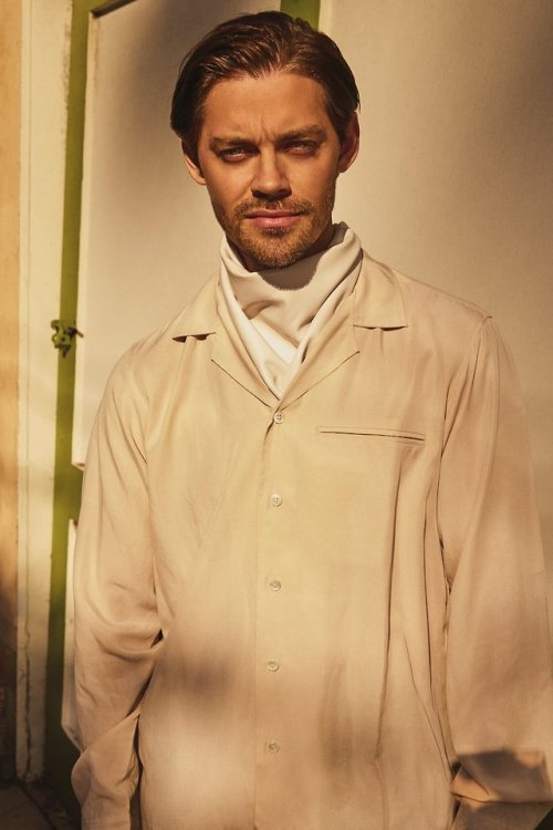 Tom Payne being boyfriend material for Flaunt Magazine