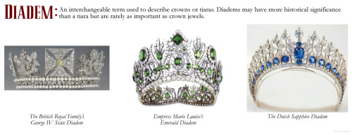 royallyvintage:A guide to common terms used in describing tiaras