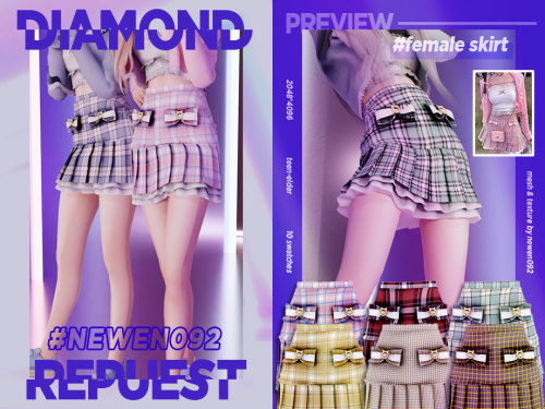 Set Series  [ Diamond Supporter Request - 2021 - Set03 ] set - Female[newen]DS-bow_nacklass  10  swa