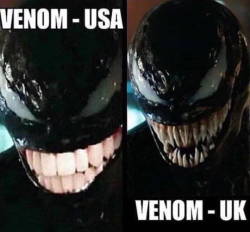 laughoutloud-club:American Vs British Venom