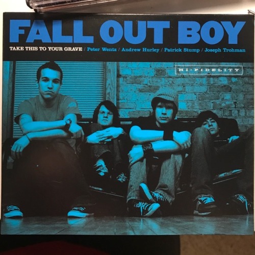 goldenryanross:take this to your grave- fall out boyoriginal 2003 cd